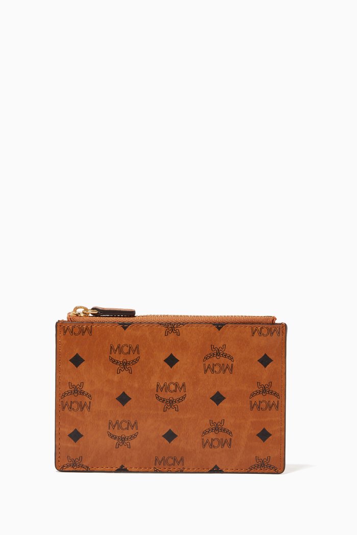 Key Pouch in Visetos Original, Brown