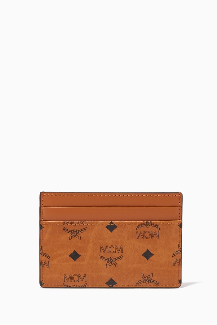 

Mini Card Case in Visetos Original, Brown