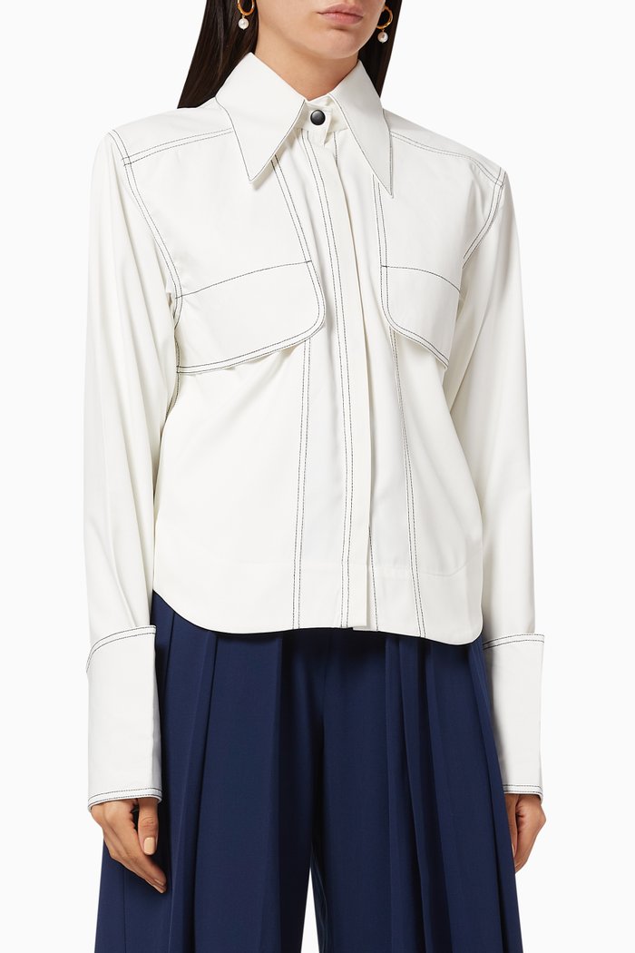 

Xela Cotton Shirt, Neutral