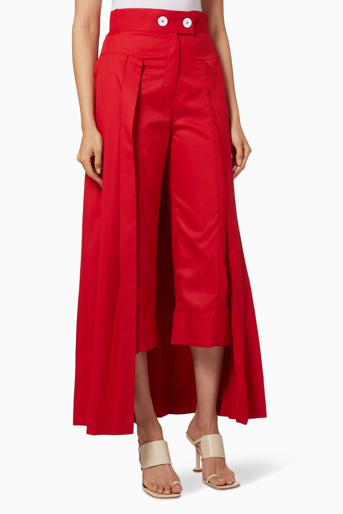 

Xela Cape Pants, Red