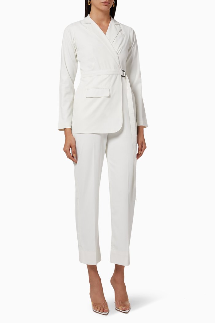 

Audrey Blazer Jumpsuit, Neutral