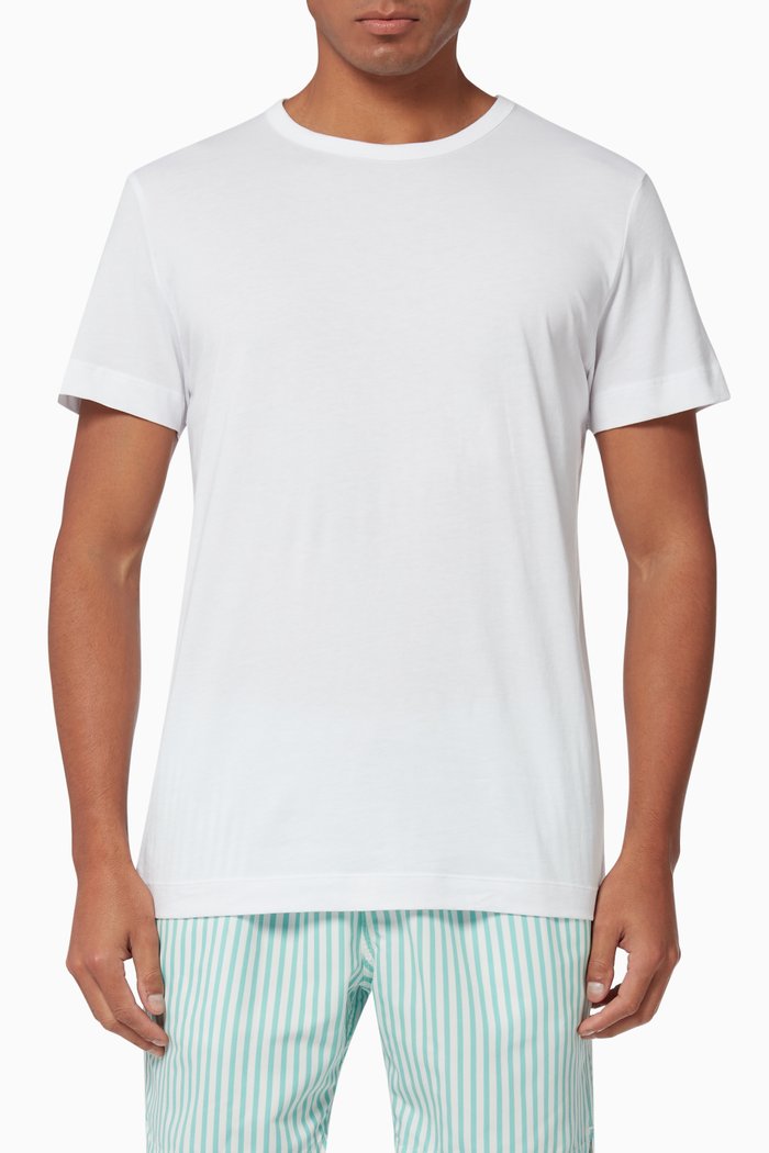 

Ricci T-shirt in Pima Cotton, White
