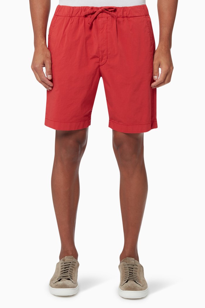 

Chris Club Shorts in Stretch Cotton, Red