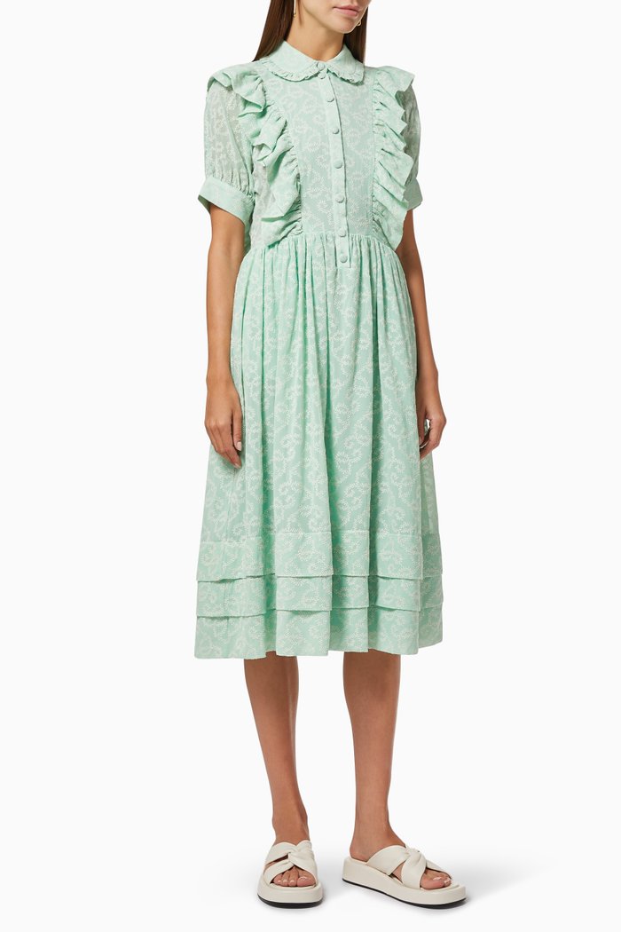 

Belle Dress, Green