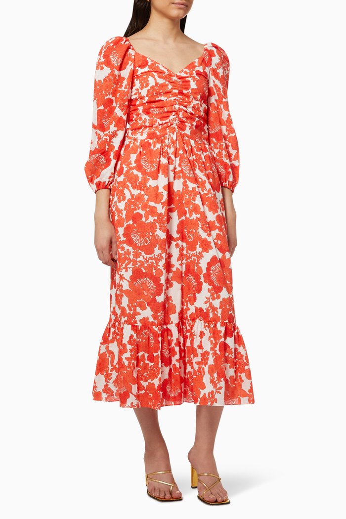 

Coralie Dress, Orange