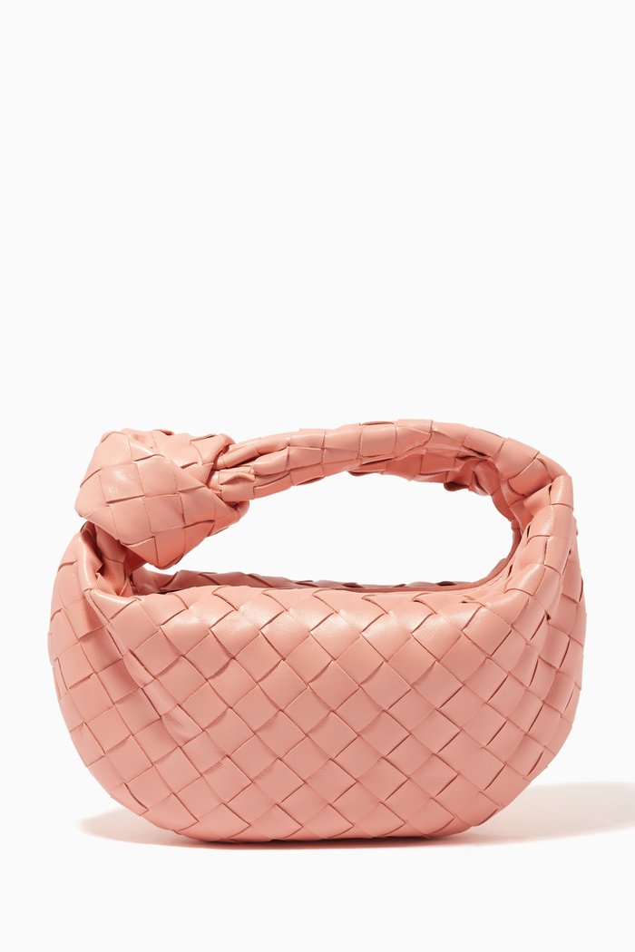 

The Mini Jodie Bag in Intrecciato Nappa, Neutral