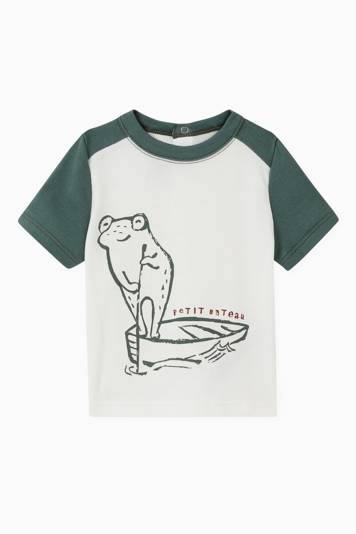 

Colour Blocked Jersey T-shirt, Multicolour