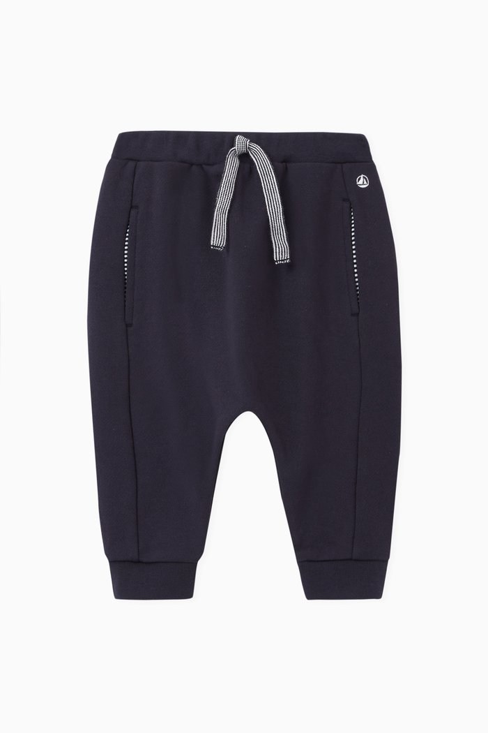 

Micro Logo Fleece Trousers, Blue