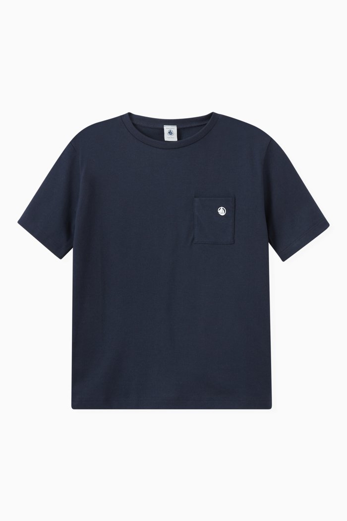

Boat Pocket Jersey T-shirt, Blue