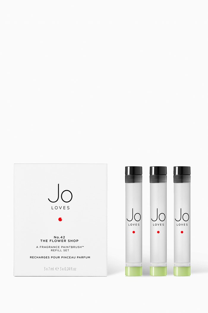

No.42 The Flower Shop: A Fragrance Paintbrush™ Refill Set, 3 x 7ml, Multicolour