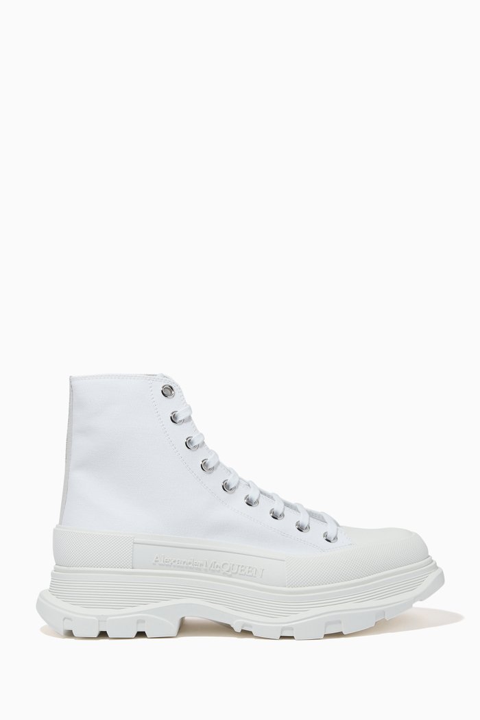 

Tread Slick Boots in Canvas, White