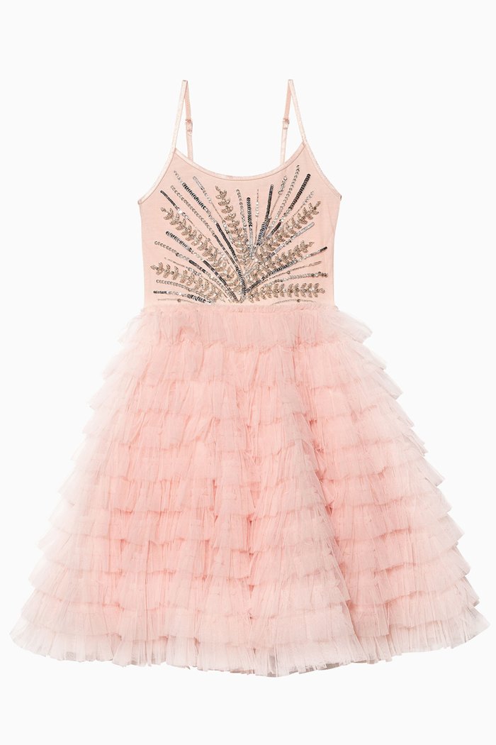 

Fontana Tutu Dress in Tulle, Pink