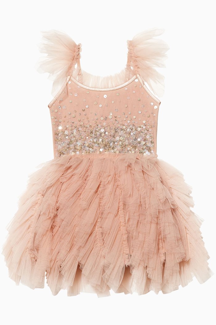 

Cappadocia Tutu Dress with Bloomers in Tulle, Gold