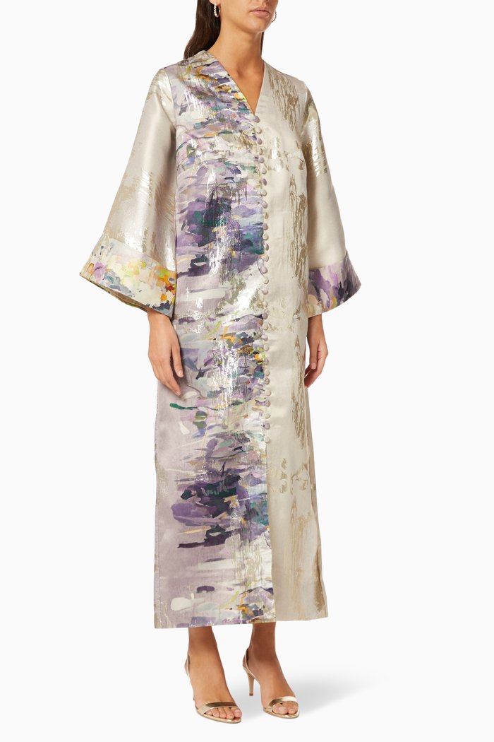 

Shimmer Printed Dress, Multicolour