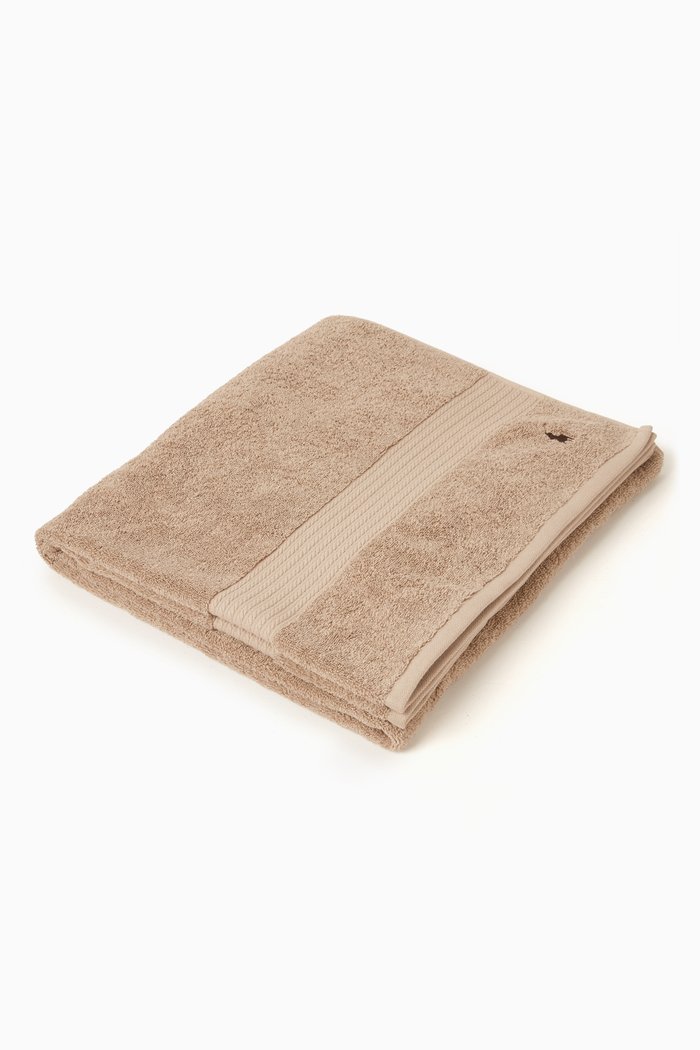

Player Bath Sheet in Terry Cotton, Brown