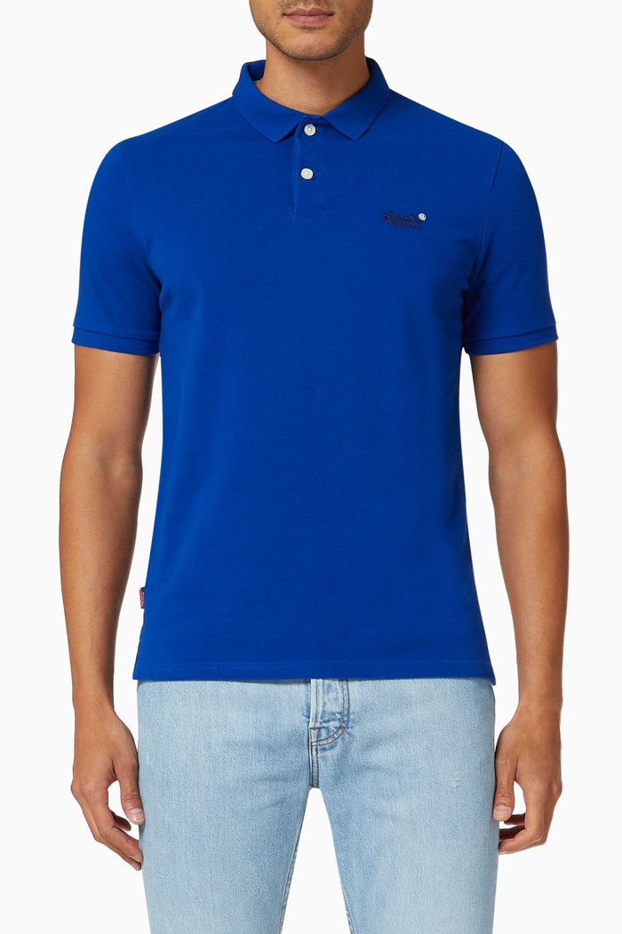 

Classic Pique Polo Shirt, Blue