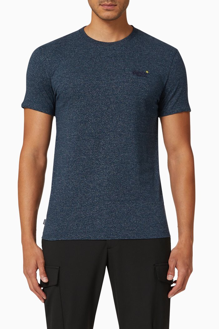

Orange Label T-shirt in Organic Cotton, Blue