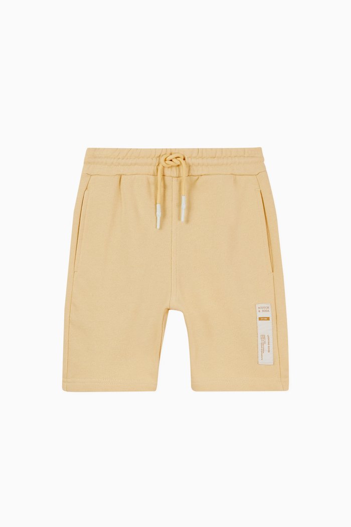 

Unisex Sweatshorts in Organic Cotton, Yellow