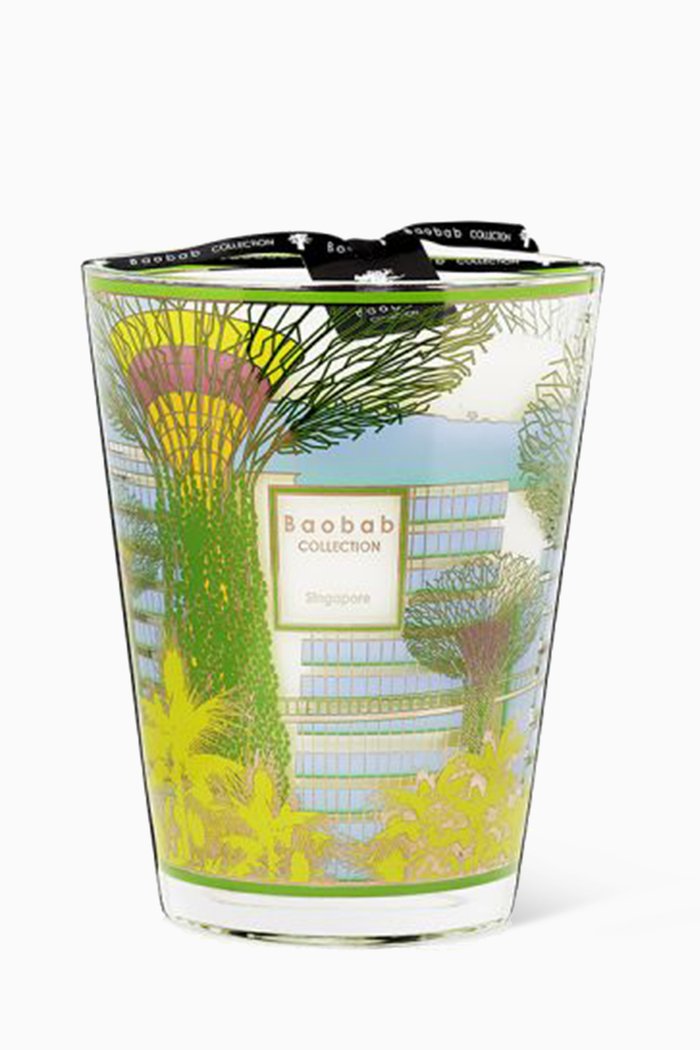 Max24 Cities Singapore Candle, 3kg, Multicolour