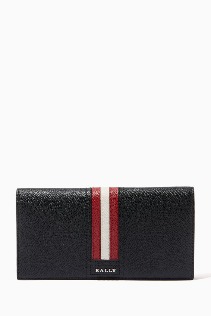 

Taliro Continental Wallet in Leather, Black