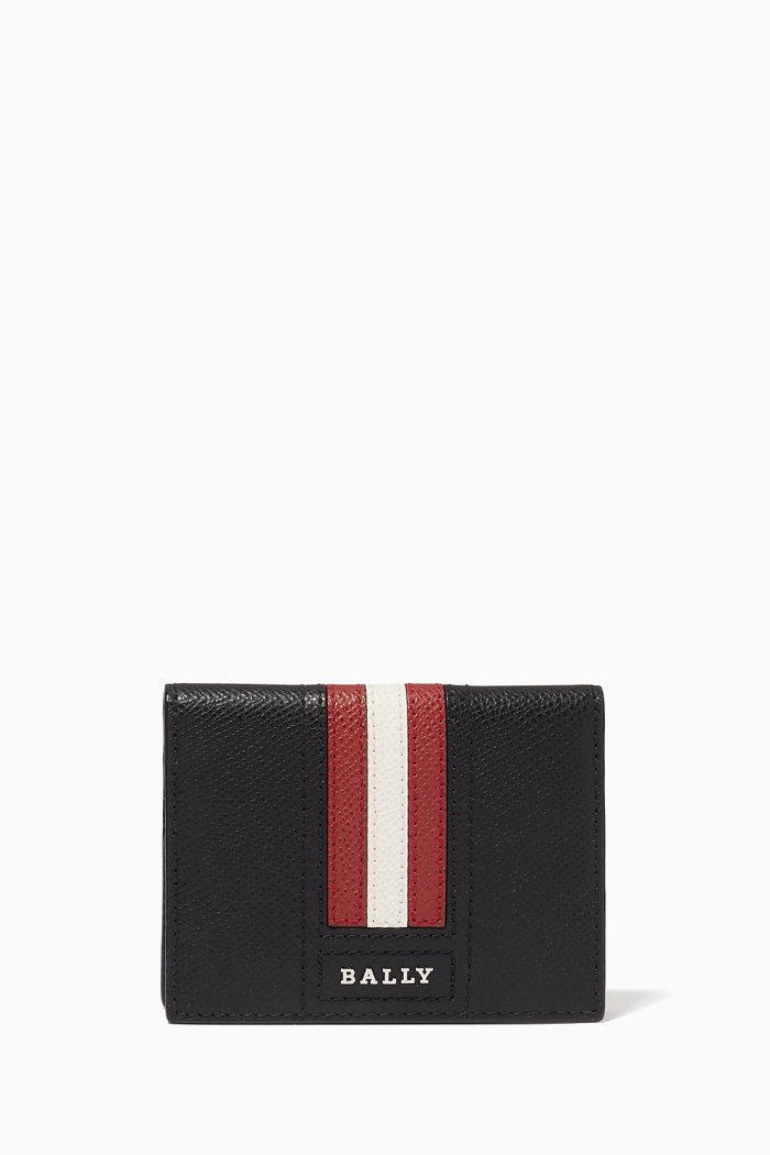

Talder Card Holder in Leather, Black
