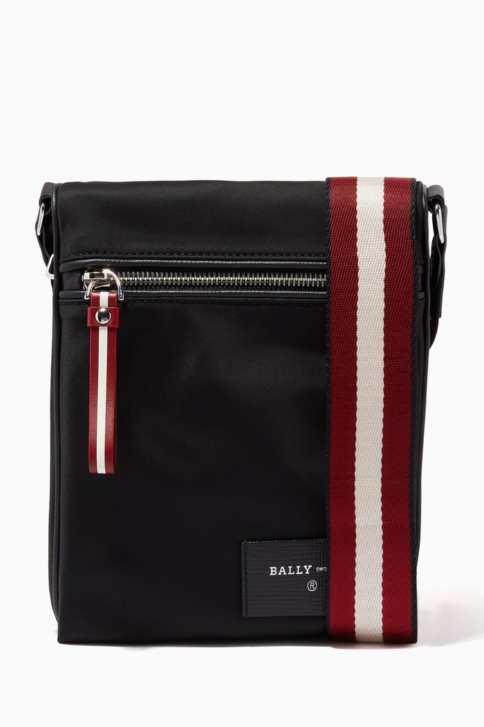 

Fincher Crossbody Bag in Nylon, Black