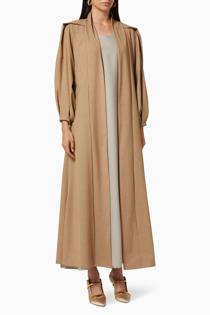

Avant Garde Abaya Set, Brown