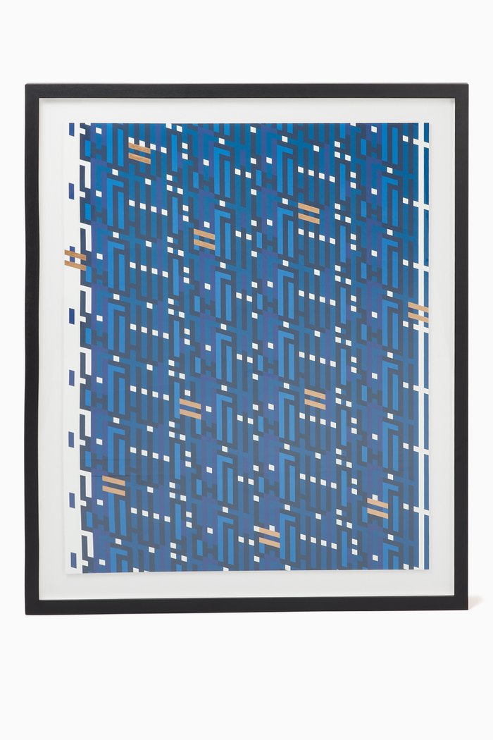 

Ahlan Wa Sahlan Wall Frame, Blue