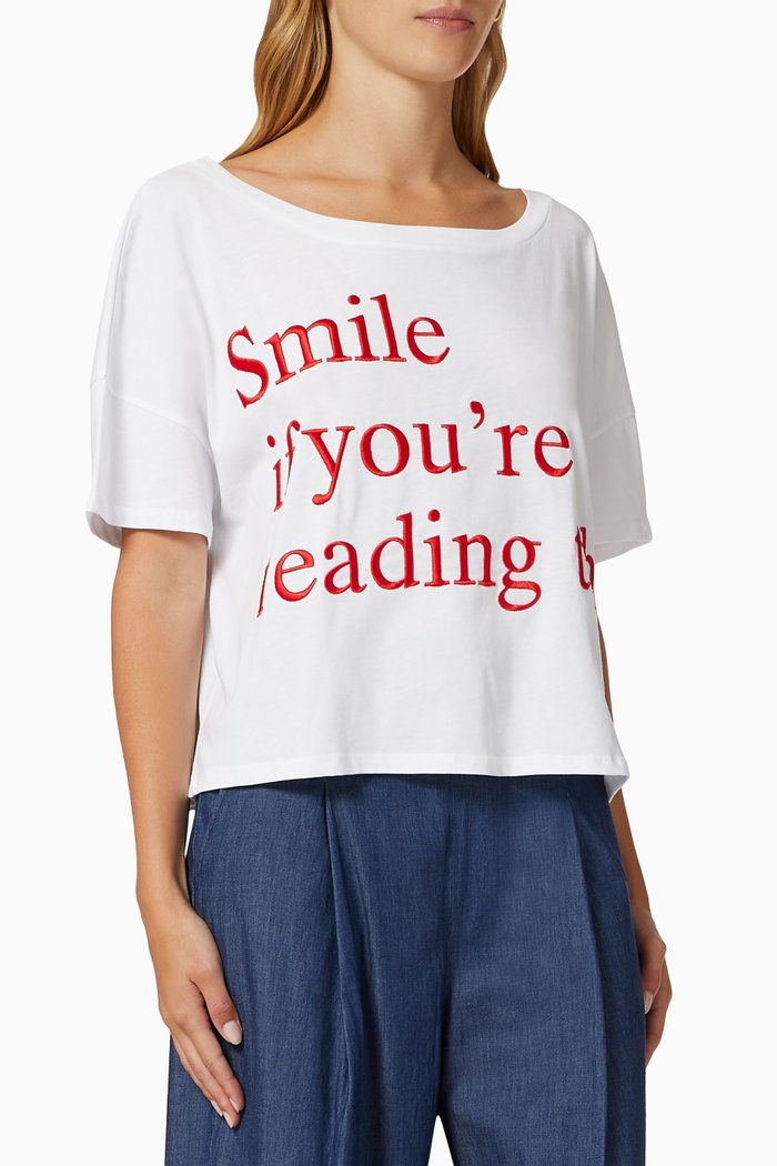 

Dattilo T-shirt in Cotton, Red