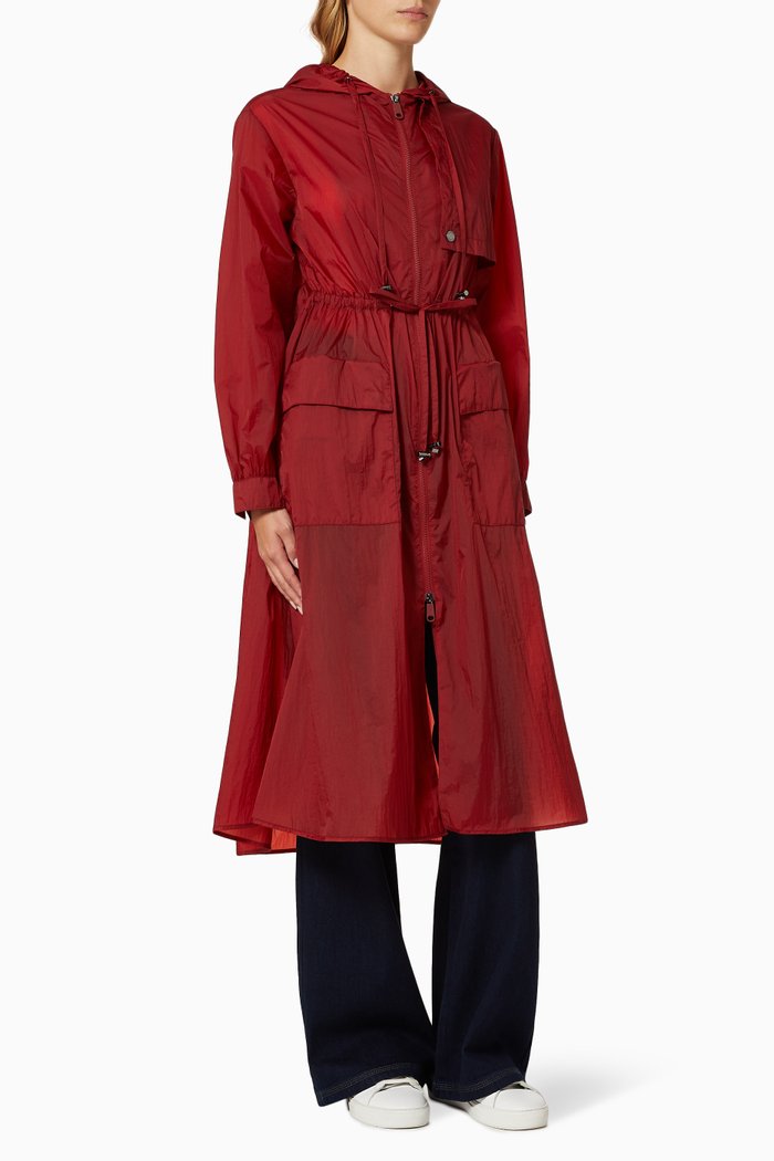 

Garage Parka in Extra Lightweight Nylon, Red