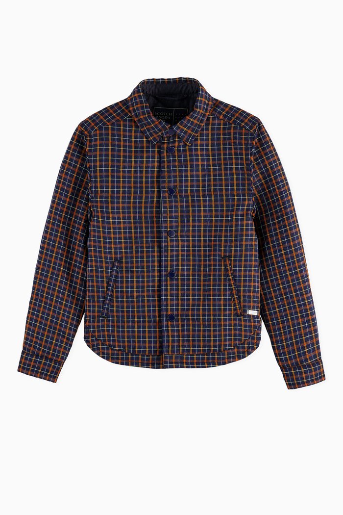 

Reversible Quilted Shirt Jacket, Neutral