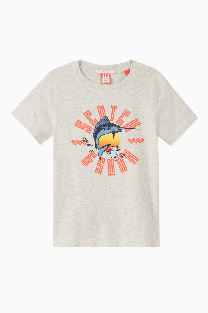 

Artwork Jersey T-shirt, Grey