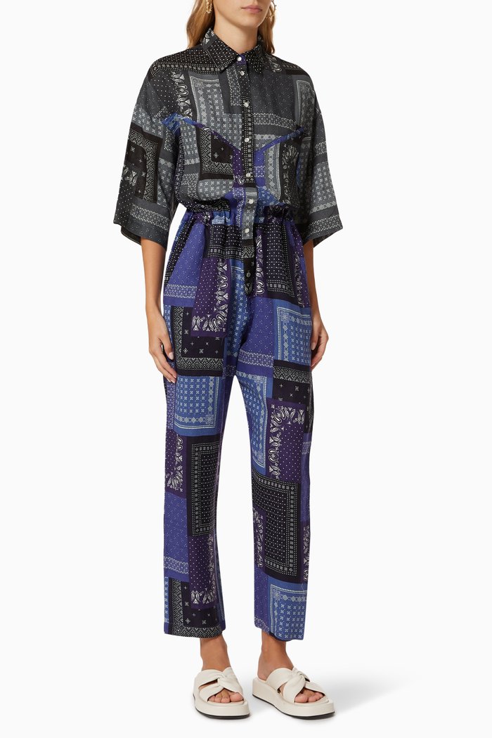 

Lolina Jumpsuit in Cotton, Multicolour