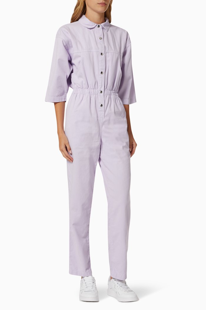 

Hope Jumpsuit in Cotton, Purple