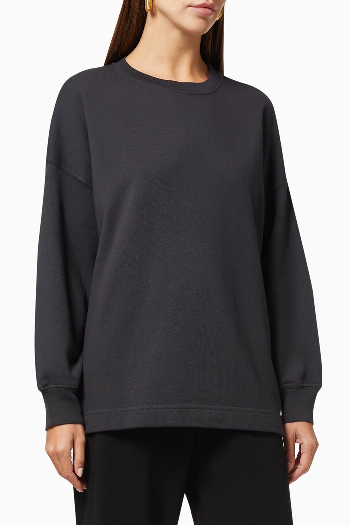 

Hollywood Sweatshirt in Jersey, Black