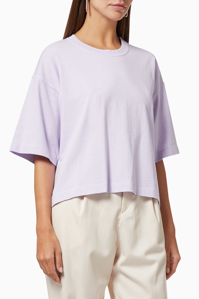 

La Brea T-shirt in Jersey, Purple