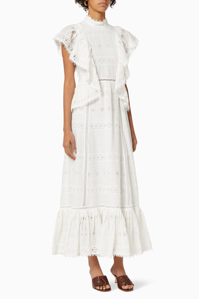 

Stella Butterfly Back Dress, White