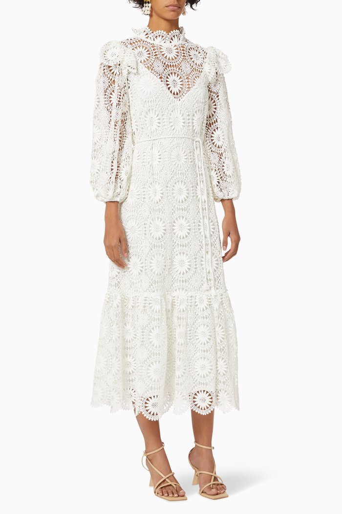 

Osiris Lace Dress, White