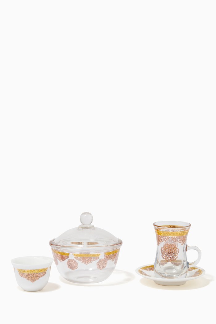 

Selena Assorted Drinkware Set, Pink