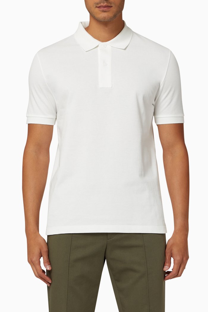 

Polo Shirt in Dry Piquet, Neutral