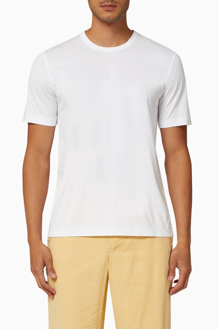 

T-shirt in Interlock Jersey, Pack of 3, Neutral