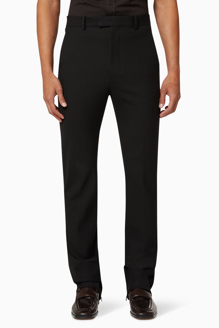 

Pants in Tech Wool Twill, Black