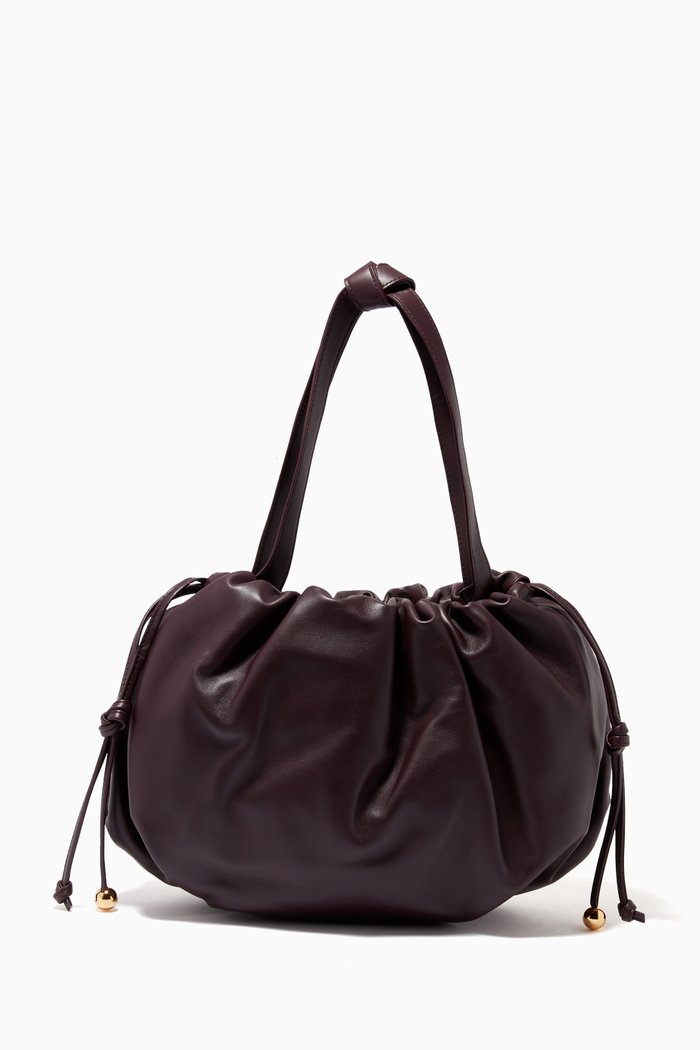 

The Medium Bulb Bag in Nappa Calfskin, Purple