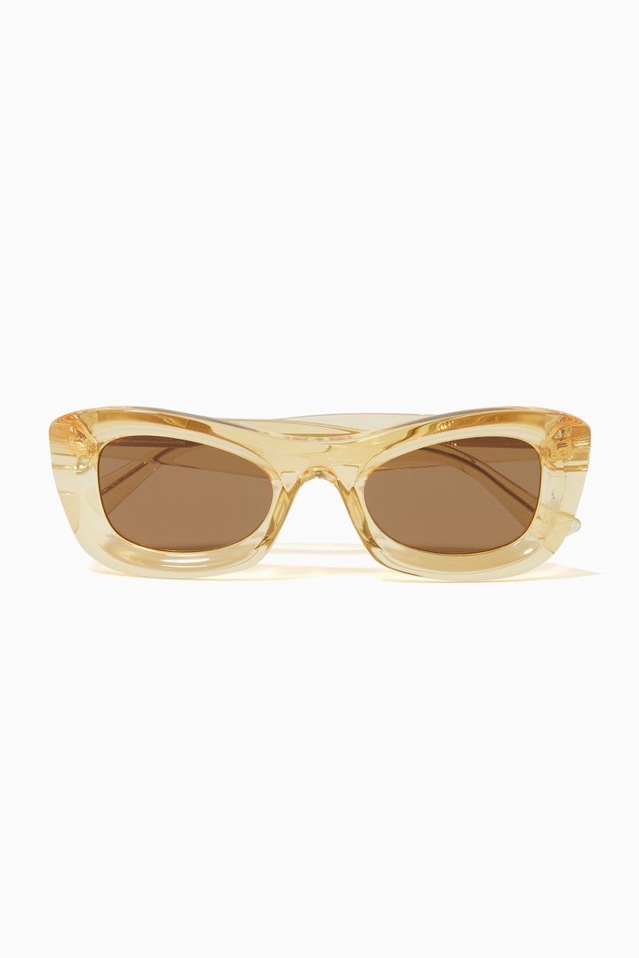 

Rectangular Sunglasses, Yellow