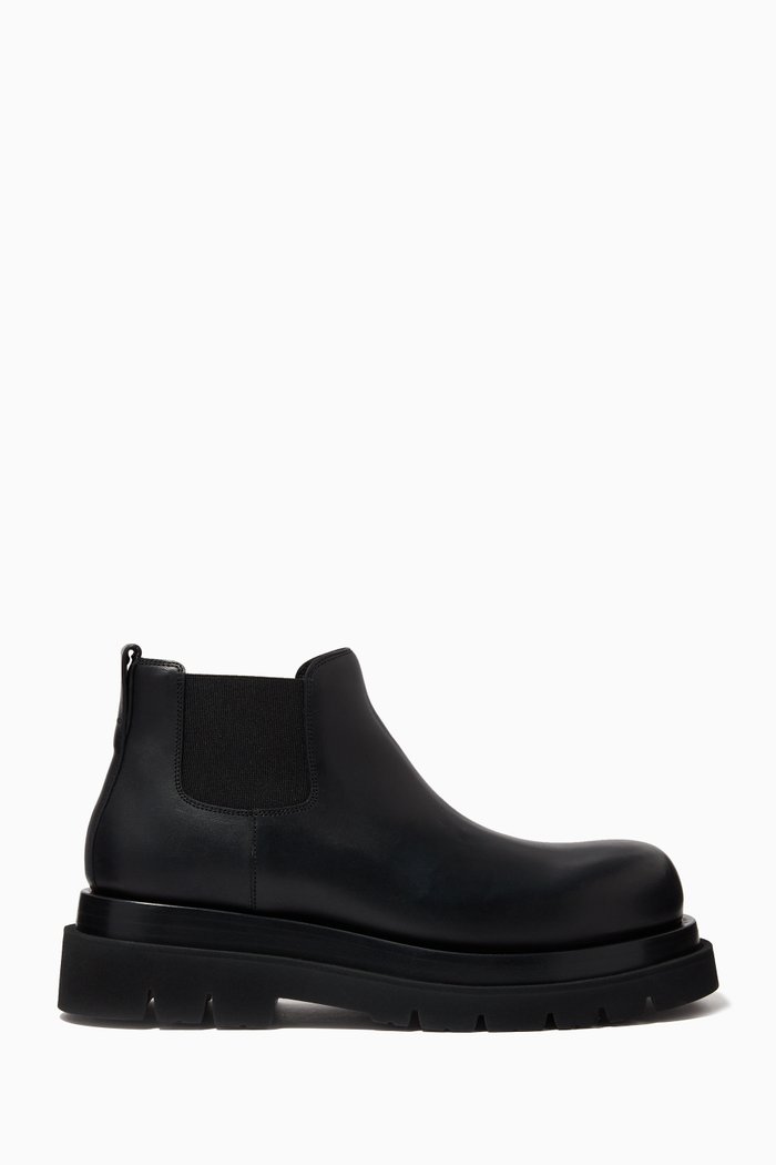 

The Lug Boots in Calfskin, Black