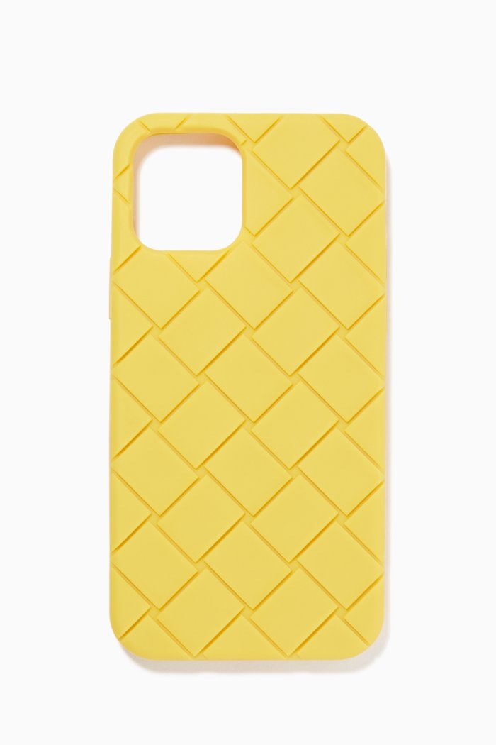 

iPhone 12 Pro Case in 3D Intarsio Rubber, Yellow