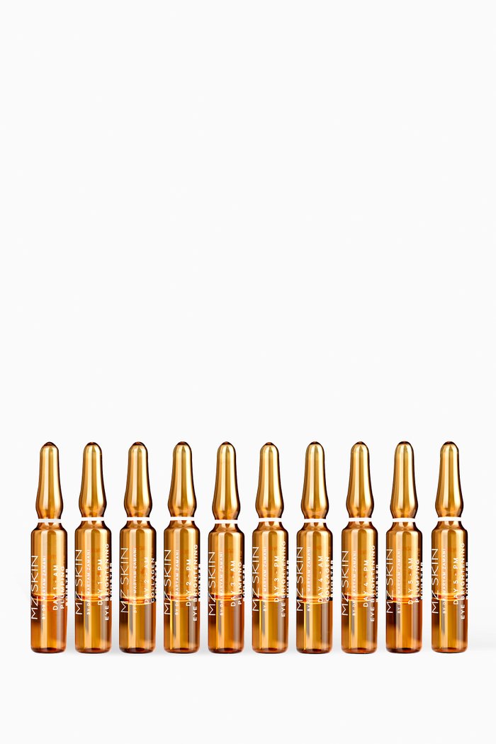 Hydrating & Brightening Eye Ampoules, 10ml, Colourless