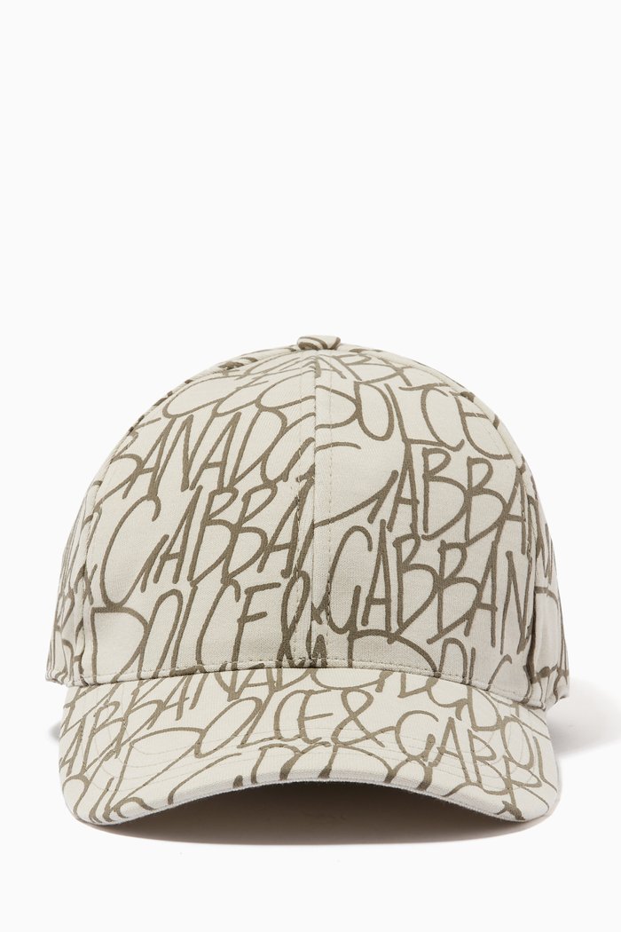 

Baseball Cap in DG-print Cotton Jersey, Neutral