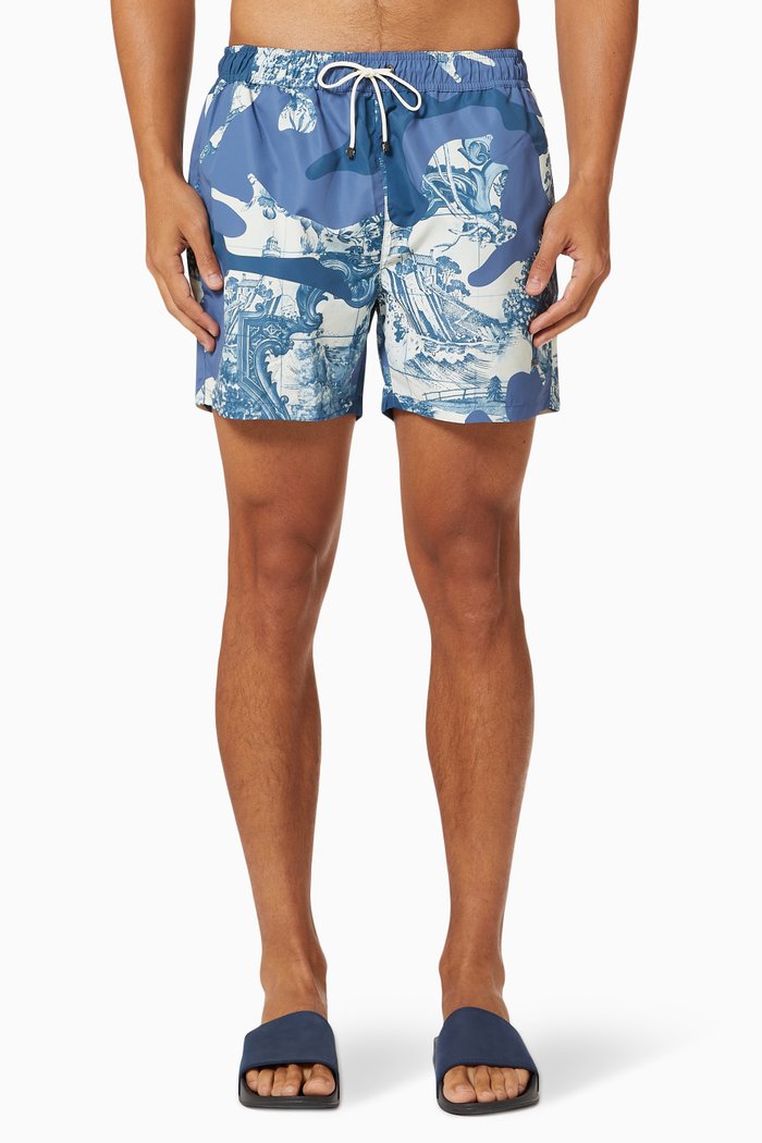 

Spotfish Quick Dry Swim Shorts, Blue
