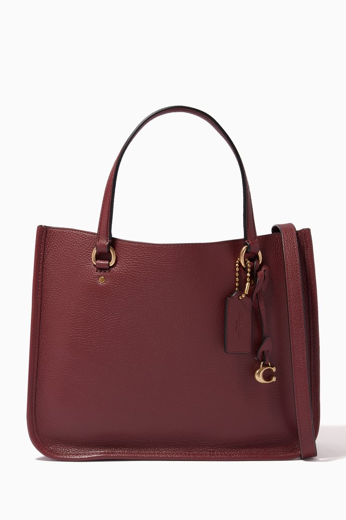 

Tyler Carryall 28 in Pebbled leather, Red